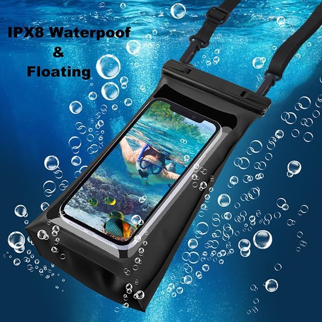 Large Capacity Waterproof Phone Pouch Floating, Waterproof Bag Case - Image 3