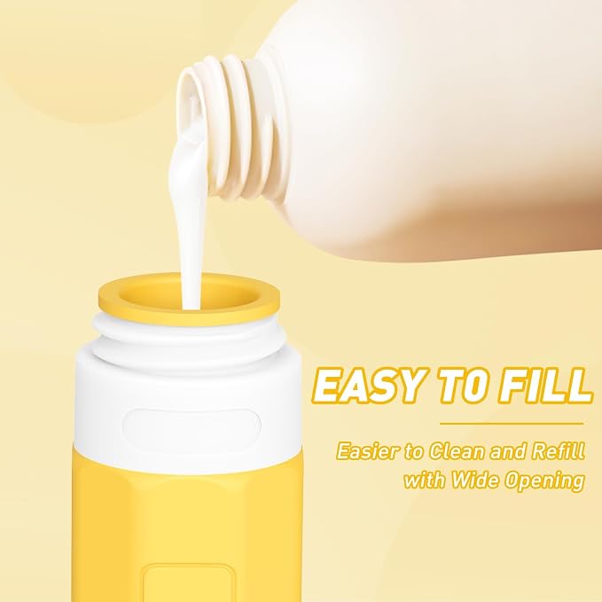 Redfly Travel Bottles for Toiletries, 3oz Tsa Approved Travel Size Containers - Image 2