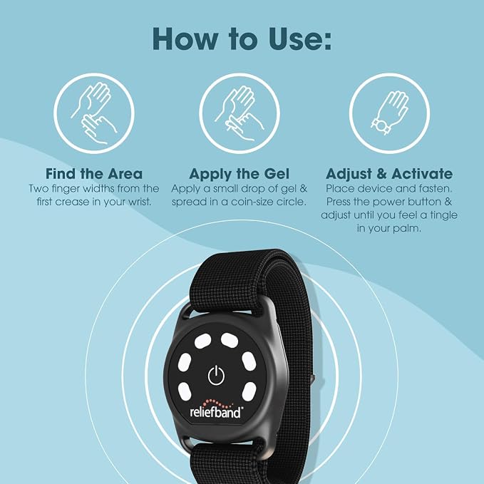 Reliefband Sport Anti-Nausea Wristband | Waterproof, FDA Cleared, Nausea & - Image 5