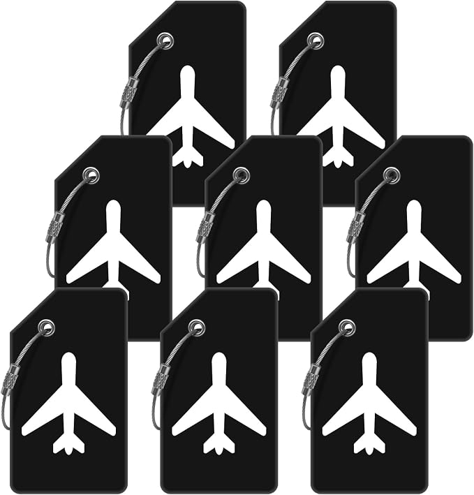 Luggage Tag 8 Pcak by M-sorflly