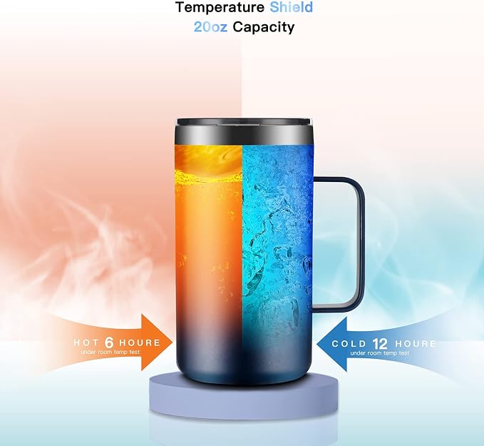KXIAOCHEN 20oz Insulated Coffee Mug - Image 4