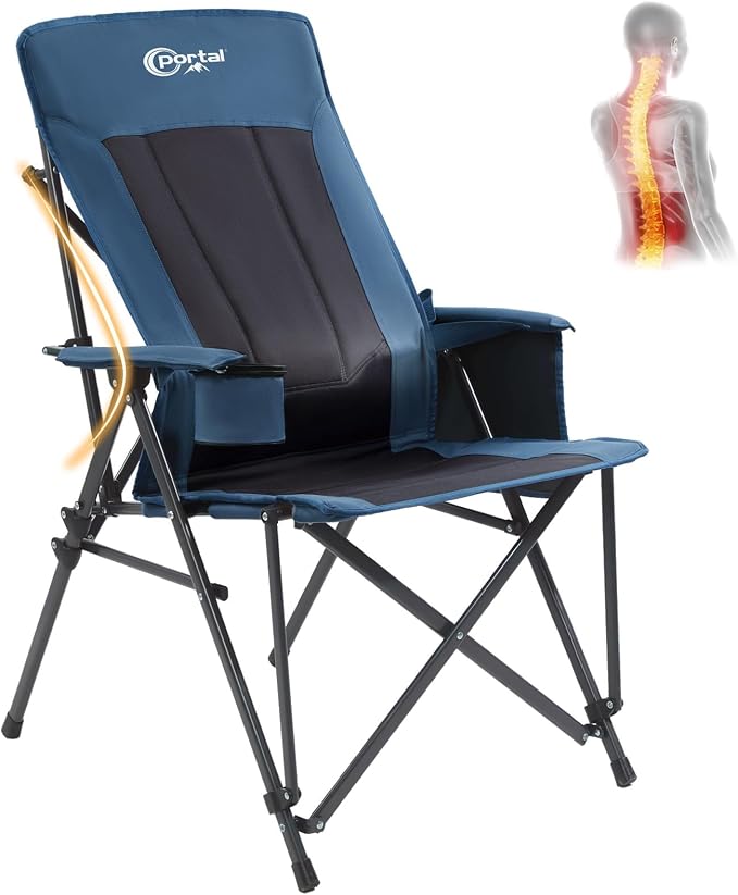 Portal Camping Chair with Lumbar Support by PORTAL