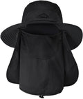 Sun Hats for Men Women Fishing Hat UPF 50+ Breathable Wide Brim Summer UV by Rosoz