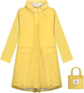 ANYOO Waterproof Rain Poncho Lightweight Reusable Hiking Hooded Coat Jacket by Anyoo