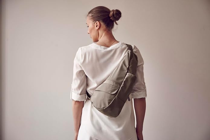 AmeriBag 17" Microfiber Crossbody Sling Healthy Back Bag - Image 10