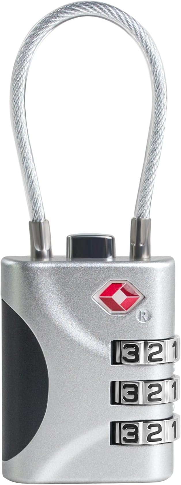 Travel Luggage Locks TSA Approved, Small Combination Padlock by SpecializeinCombinationLock
