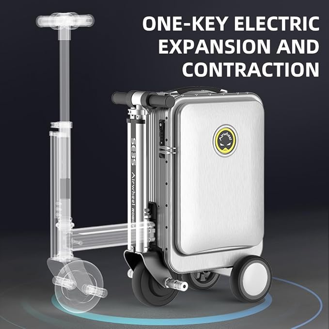 Airwheel SE3S Smart Rideable Suitcase Electric Luggage Scooter - Image 2