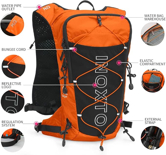 INOXTO Hydration Pack Backpack ，Water Backpack - Image 2