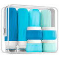 Travel Bottles for Toiletries, 10 Pack, TSA Approved, 3oz/90ml Silicone by Mrsdry