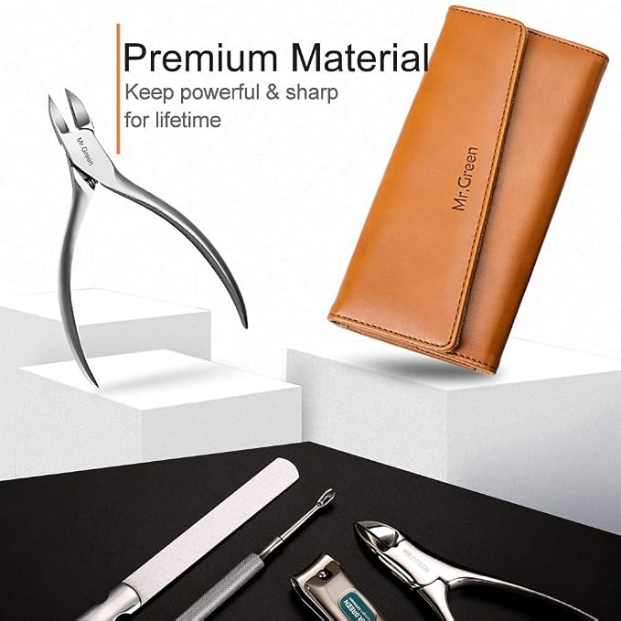 4 Pcs Manicure Set, Pedicure Sets, Nail Clipper Stainless Steel Professional - Image 5