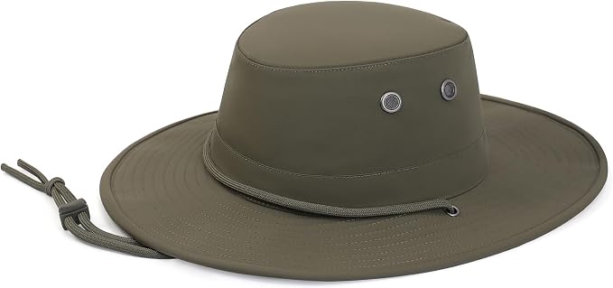 Sanford Safari Hat for Men and Women, Wide Brim Sun Hat, Water-Resistant by KANUTSPORTS-OUTDOORSPORTSACCESSORIES