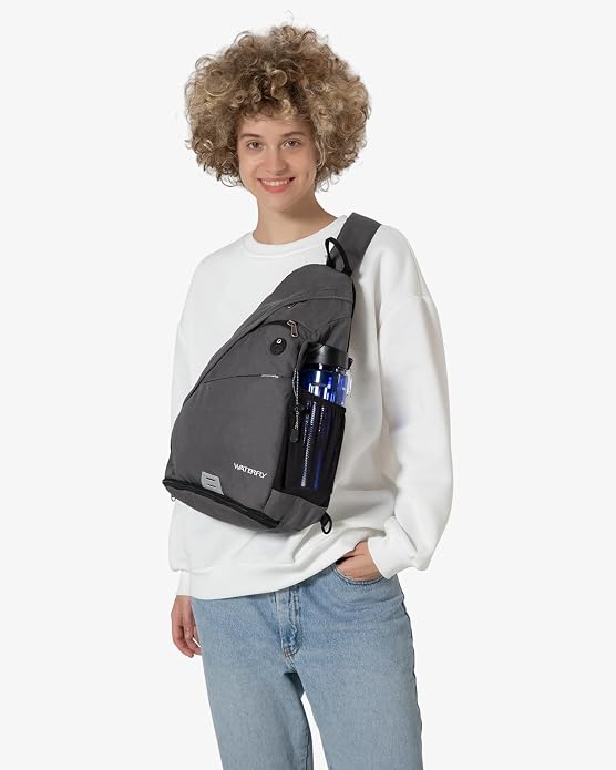 WATERFLY Large Crossbody Sling Bag: Over Shoulder Backpack Daypack Casual Cross - Image 7