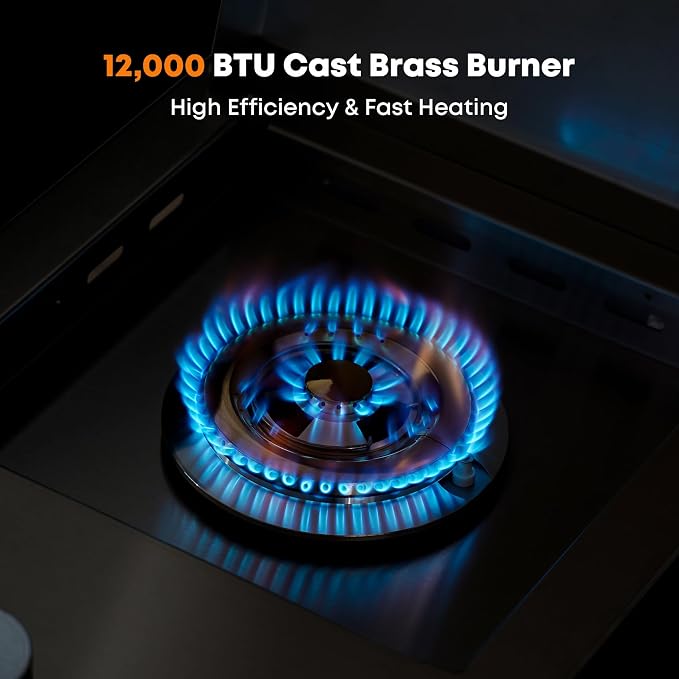 Stanbroil Built-in Stainless Steel Side Burner - Image 4