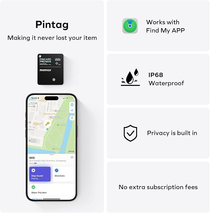 Momax Wallet Tracker Smart Finder - Image 3