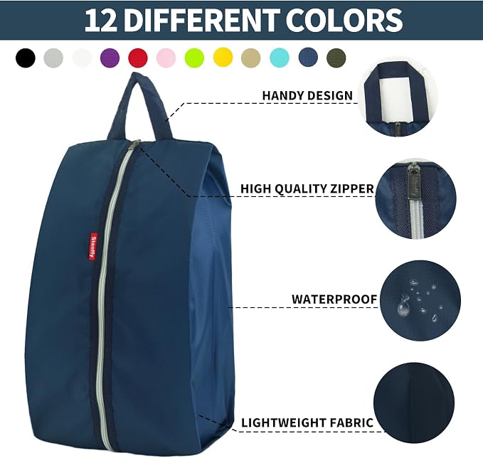 6pcs Portable Shoe Organizer, Travel Pouches - Image 4