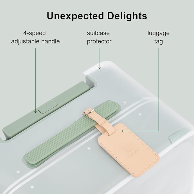 LEVEL8 Zipperless Carry On Luggage Airline Approved - Image 6