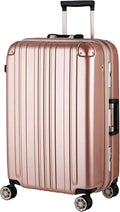 LEGEND WALKER Durable Aluminum Frame Hardside Luggage, Rose Gold, 5122-67-RGD by LEGENDWALKER