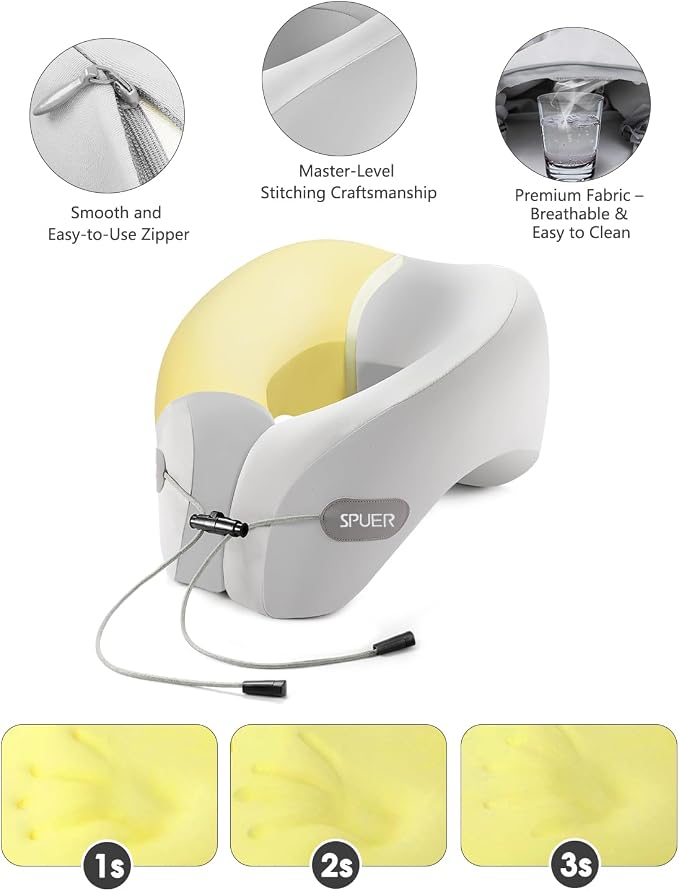 Travel Pillow – Neck Pillow Airplane, Travel Pillows - Image 5