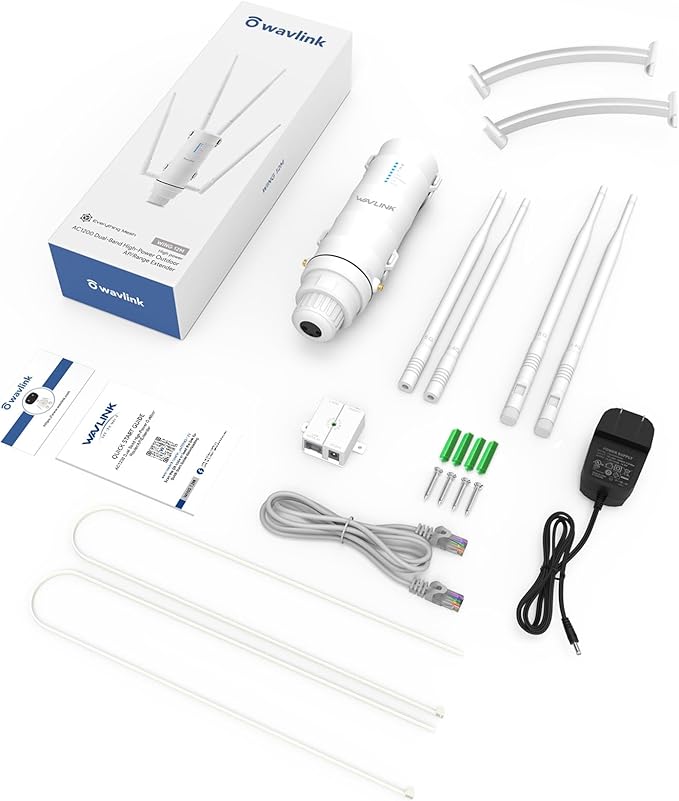 WAVLINK AC1200 Outdoor Long Range Weatherproof WiFi Extender/Wireless Access - Image 7