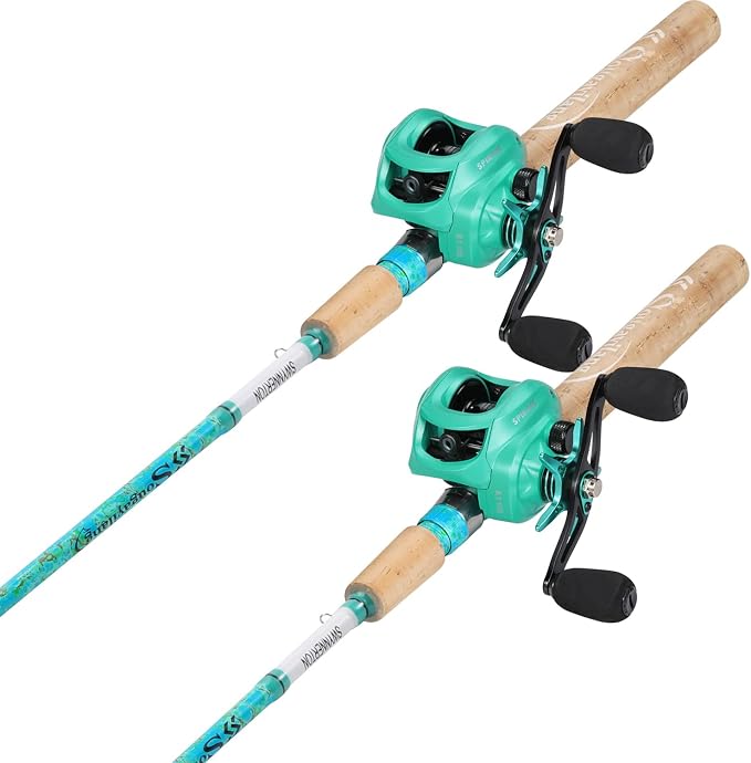 Sougayilang Fishing Rod and Reel Combo, 2-Piece 5-Foot 6-Inch Graphite & - Image 3