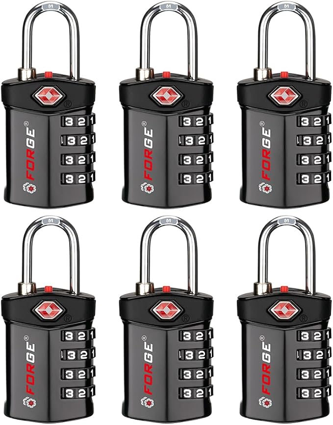 Forge TSA Approved Luggage Locks by Forge