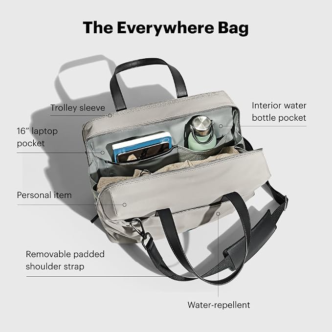 Away Everywhere Bag, Padded Laptop Sleeve, Water Resistant - Image 3