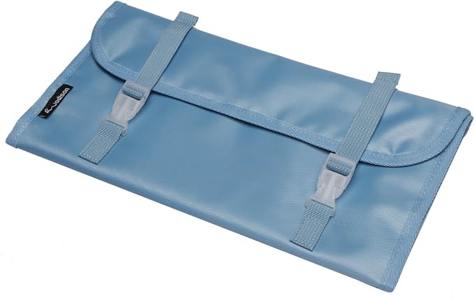 Foldable Clear Hanging Travel Toiletry Bag Cosmetic Organiser Storage - Image 5
