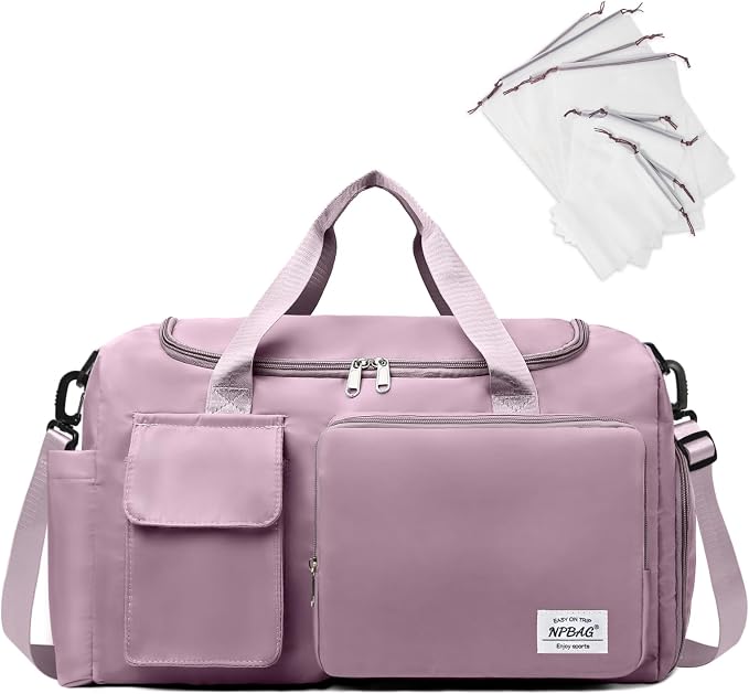 NPBAG Women Travel Duffel, Gym Workout Overnight Bag, Mommy Hospital Bag by NPBAG