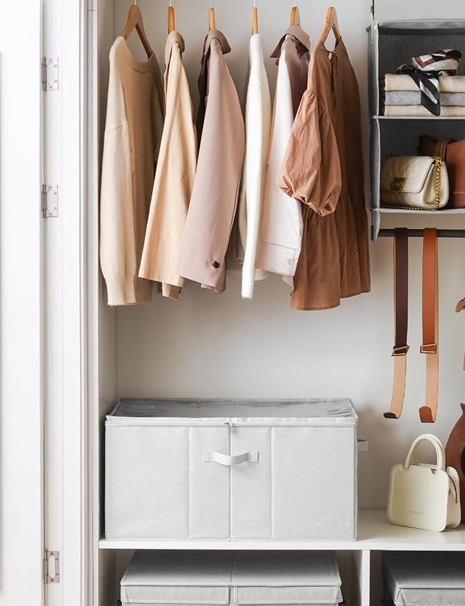 StorageWorks Shoe Organizer for Closet, Fits up to 24 Pairs, Shoe Cubby Storage - Image 4