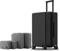 LEVEL8 Elegance Carry-on Suitcase, 20 Inch Carry on Luggage, Hardside Large by LEVEL8