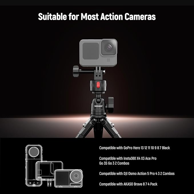 NEEWER GP-24 Action Camera Mount Accessories Kit - Image 4