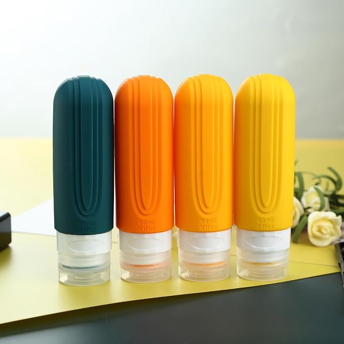 Travel Bottles for Toiletries, Tsa Approved 3oz Travel Size Containers BPA Free - Image 8
