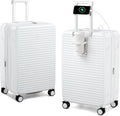 Hard Shell Suitcases Travel Expandable Luggage, 24 Inch Check in Luggage by HanTrip