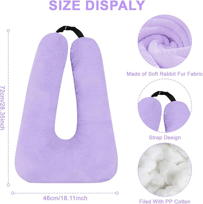 Travel Pillow, Travel Pillow for Kids, Sleeper Hold Pillow Travel, Removable - Image 7
