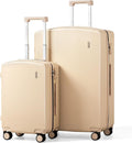 Hanke Hard Shell Luggage Sets 2 Pieces, Carry On and Checked Luggage Sets by Hanke