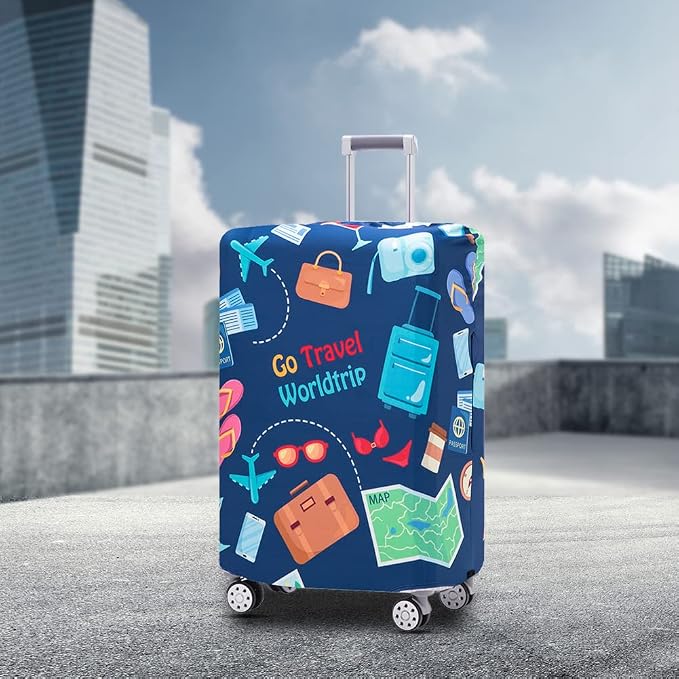 Travelkin Luggage Cover Washable Suitcase Protector Anti-scratch Suitcase cover - Image 9