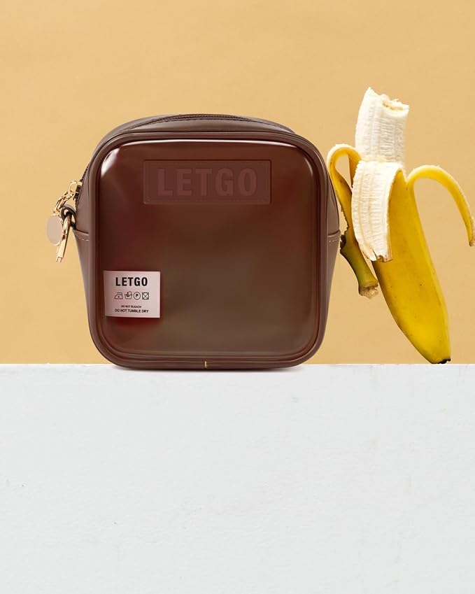 LETGO Small Cosmetic Bag for Purse Mini Makeup Bag for School Cute Clear Make - Image 6