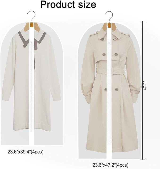 Pwsap 8Pack Breathable Clothes Covers - Image 6