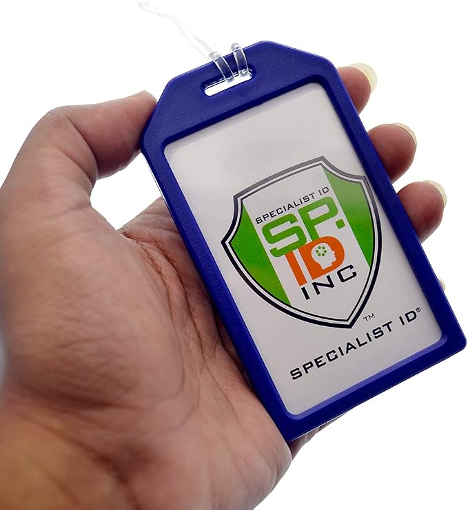 5 Pack of Premium Rigid Airline Luggage Tag Holders - Image 4