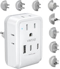 VINTAR Universal Travel Adapter Kit, International Power Adapter by VINTAR