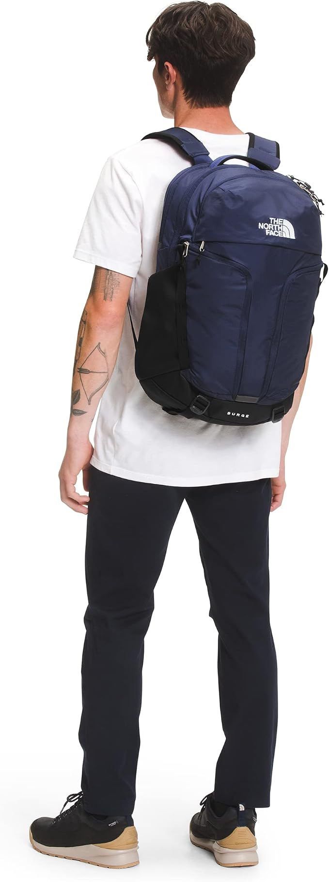 The North Face Surge Commuter Laptop Backpack, TNF Navy/TNF Black, One Size - Image 6