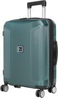 20 Inch Lightweight Expandable Carry On Luggage, PC Hardside Suitcase by Pirtecin