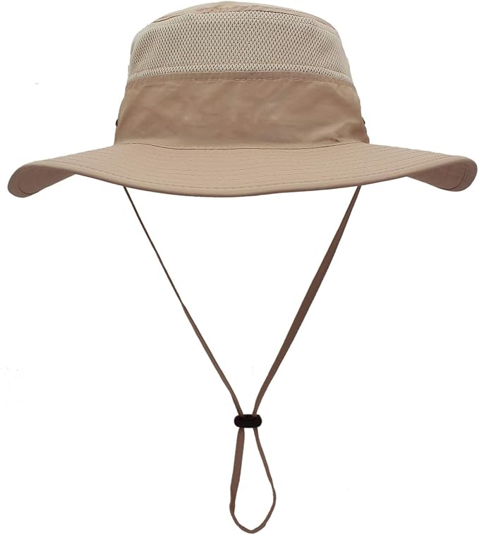 Home Prefer UPF 50+ Men's Sun Hat Wide Brim Bucket Hat UV Protection Hat - Image 7