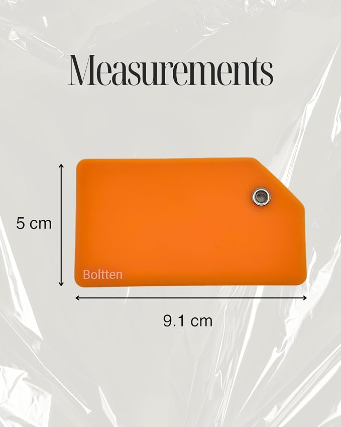 5 Pack Silicone Luggage Tag - Image 5