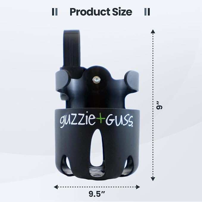 Guzzie+Guss Oxygen v2 Lightweight Stroller & Universal Cup Holder Bundle – - Image 6