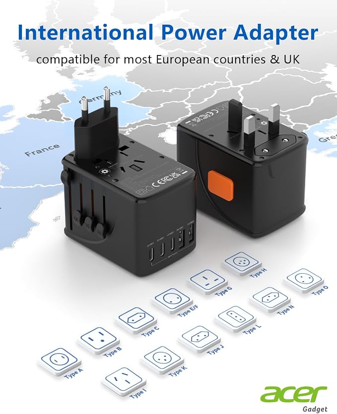 Acer Universal Travel Plug Adapter - Image 2