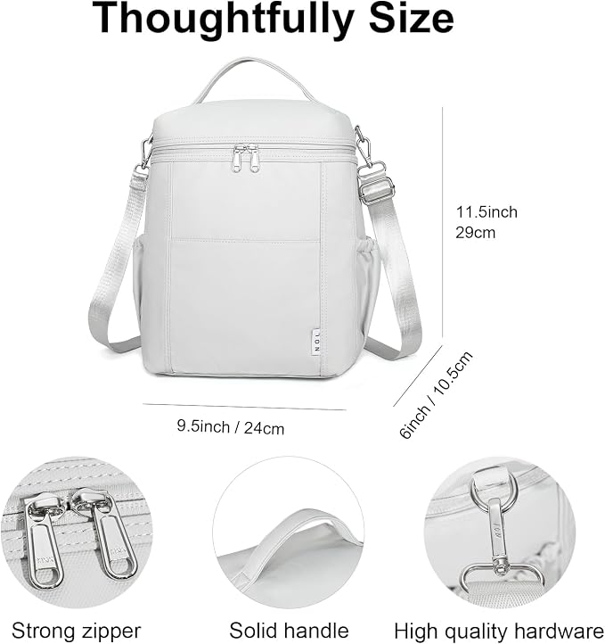NOL Natural Organic Lifestyle Insulated Lunch Bags - Image 3