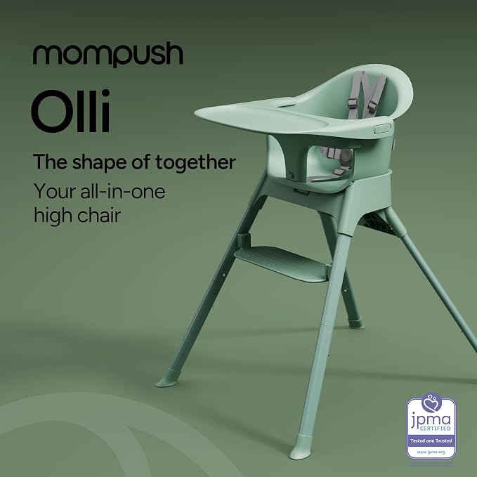 Mompush Olli 7-in-1 Convertible High Chair - Image 3