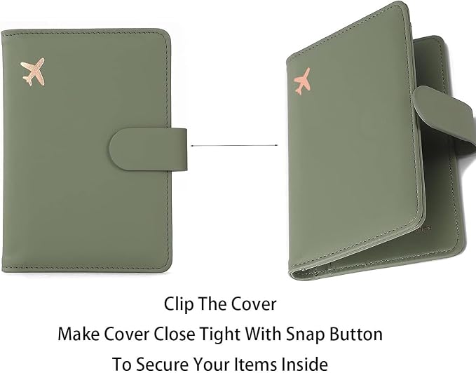 Melsbrinna Premium Leather Passport Holder Covers Case, Waterproof Rfid - Image 3