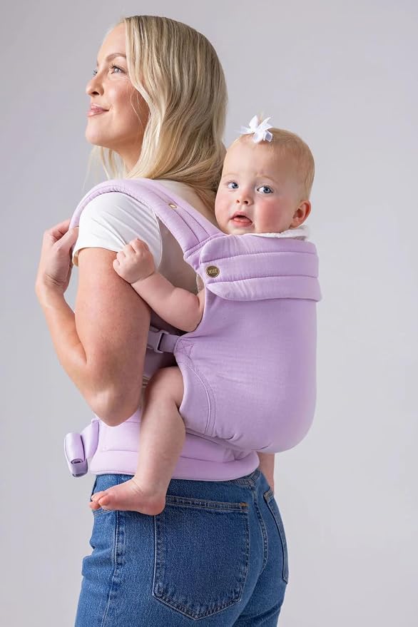 Mabē Monarch Ergonomic Baby Carrier – Premium Cotton Soft Structured Newborn to - Image 5